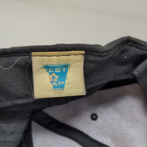 Greece Men's Strapback Hat Cap Black OSFA Graphic Logo PolyCotton - Picture 9 of 10